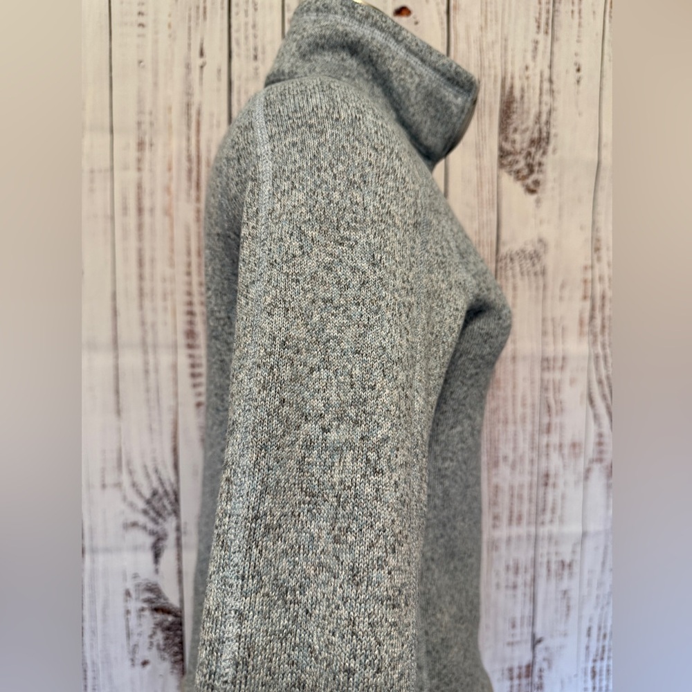 Patagonia Light Blue Fleece‎ Quarter Zip - Picture 5 of 7